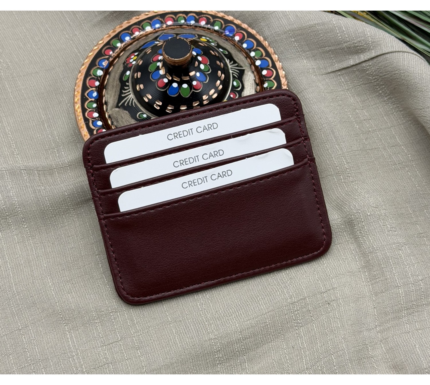 womancraft Sonya Kartlık %100 Suni Deri Minimalist Stil Gündelik Kullanım İçin 10 x 8 cm görsel 7