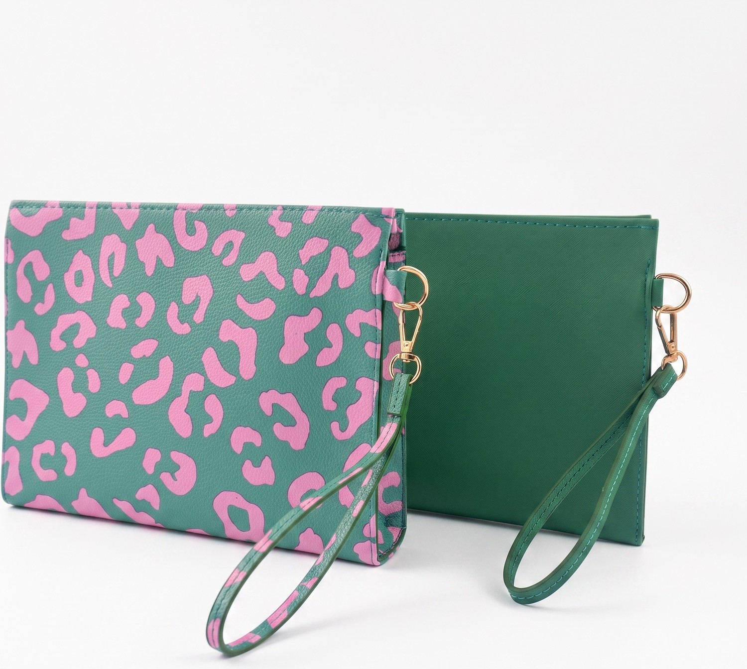 Eych Helen 2'li Kadın Clutch Çanta Seti-Şık El ve Portföy Çantası