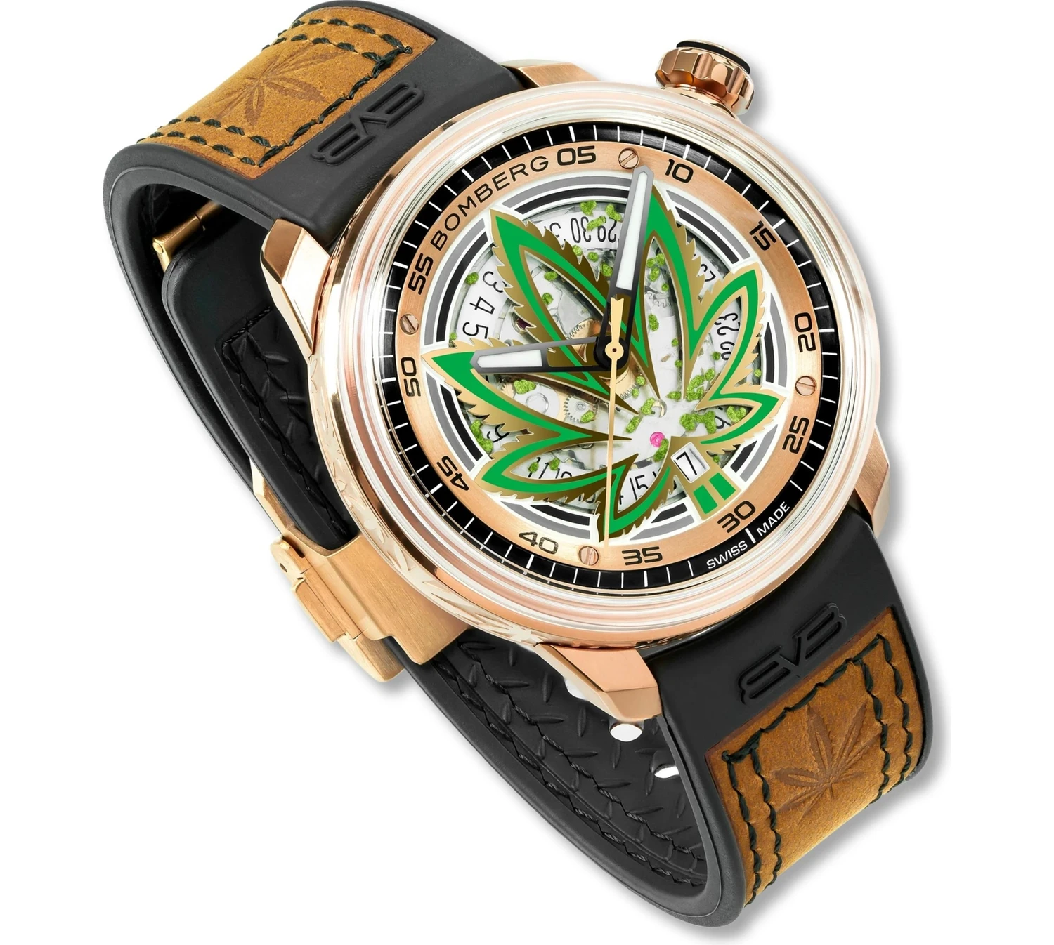 Resim Bomberg CT43APGD.30-3.11 Erkek Kol Saati 