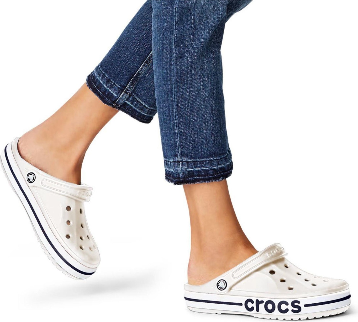 Crocs 205089 Bayaband Clog Beyaz Unisex Terlik görsel 3
