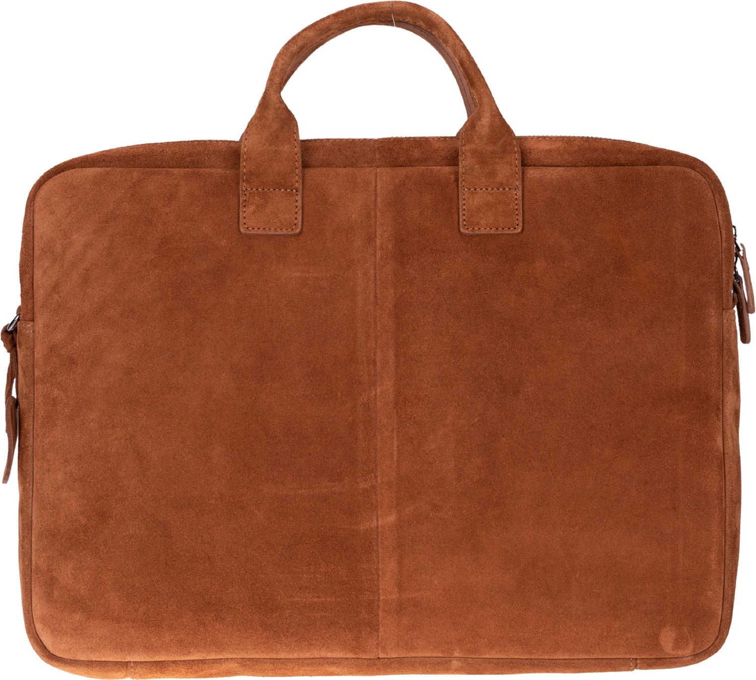 BloominBag Camel Still Hakiki Süet Deri 15-16 Inç Macbook/laptop Çantas görsel 6