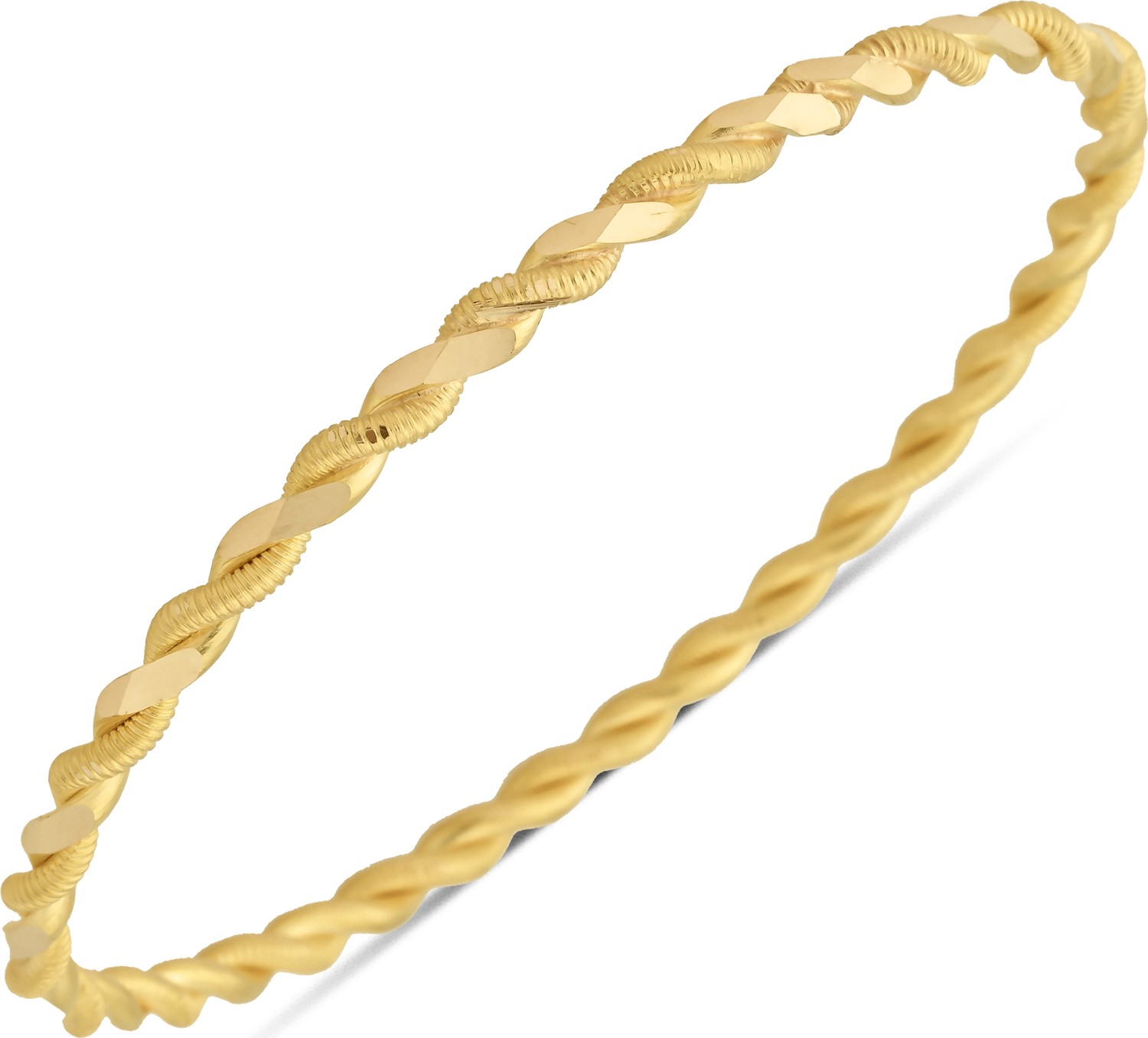 Altında Fırsat 25 gr 22 Ayar 2'li Burma Bilezik