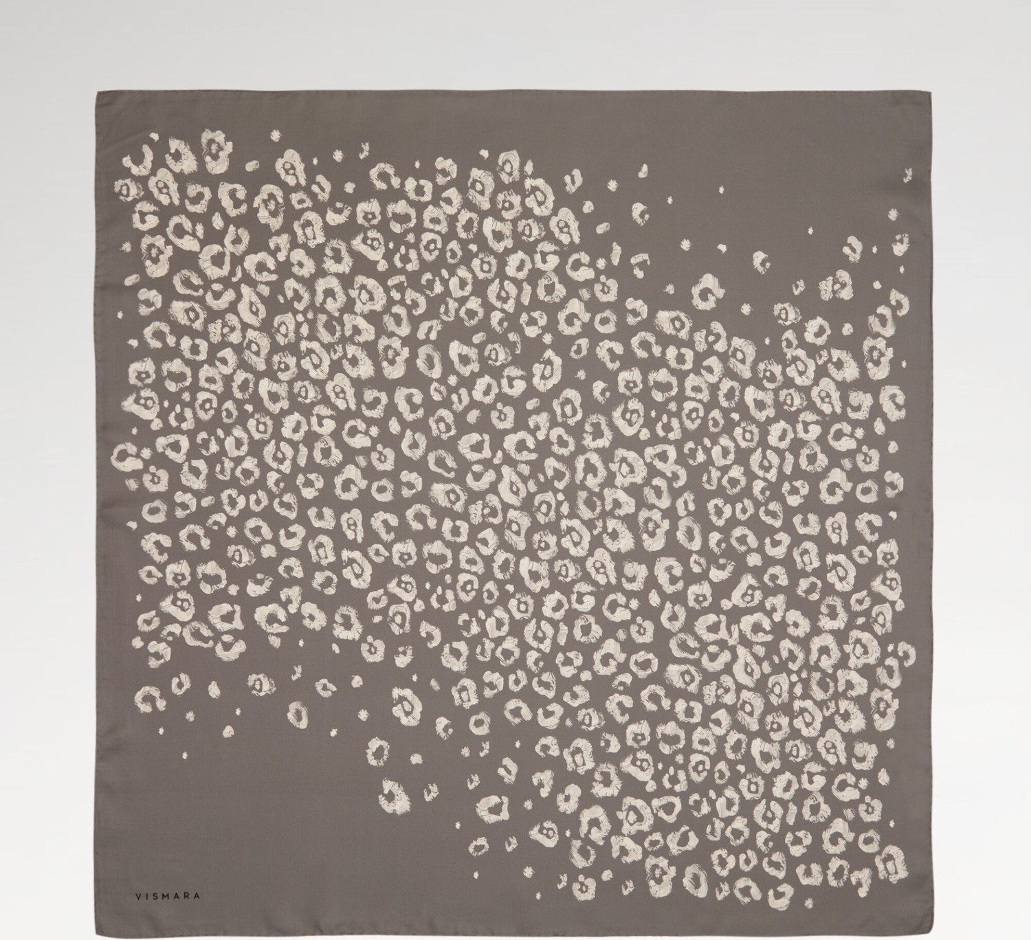 Vismara Milano Kadın Modern Leopar Doku Tivil Ipek Eşarp görsel 8