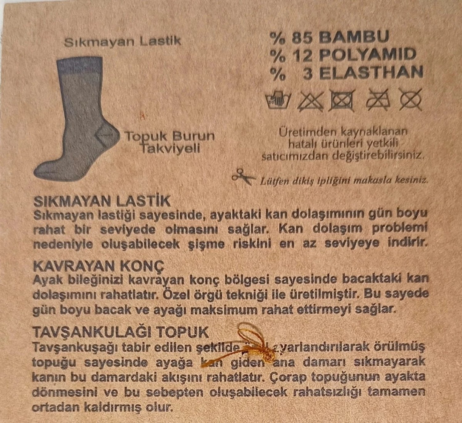 Marsilyan Savcıoğlu Bambu Erkek Çorap 12 Adet Gri, Füme , Siyah Renk görsel 3