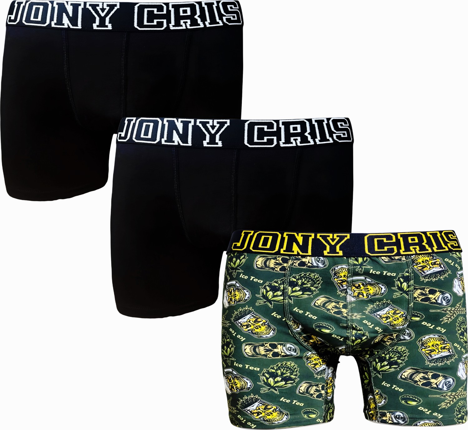 Jony Cris Erkek Boxer 3’lü Set
