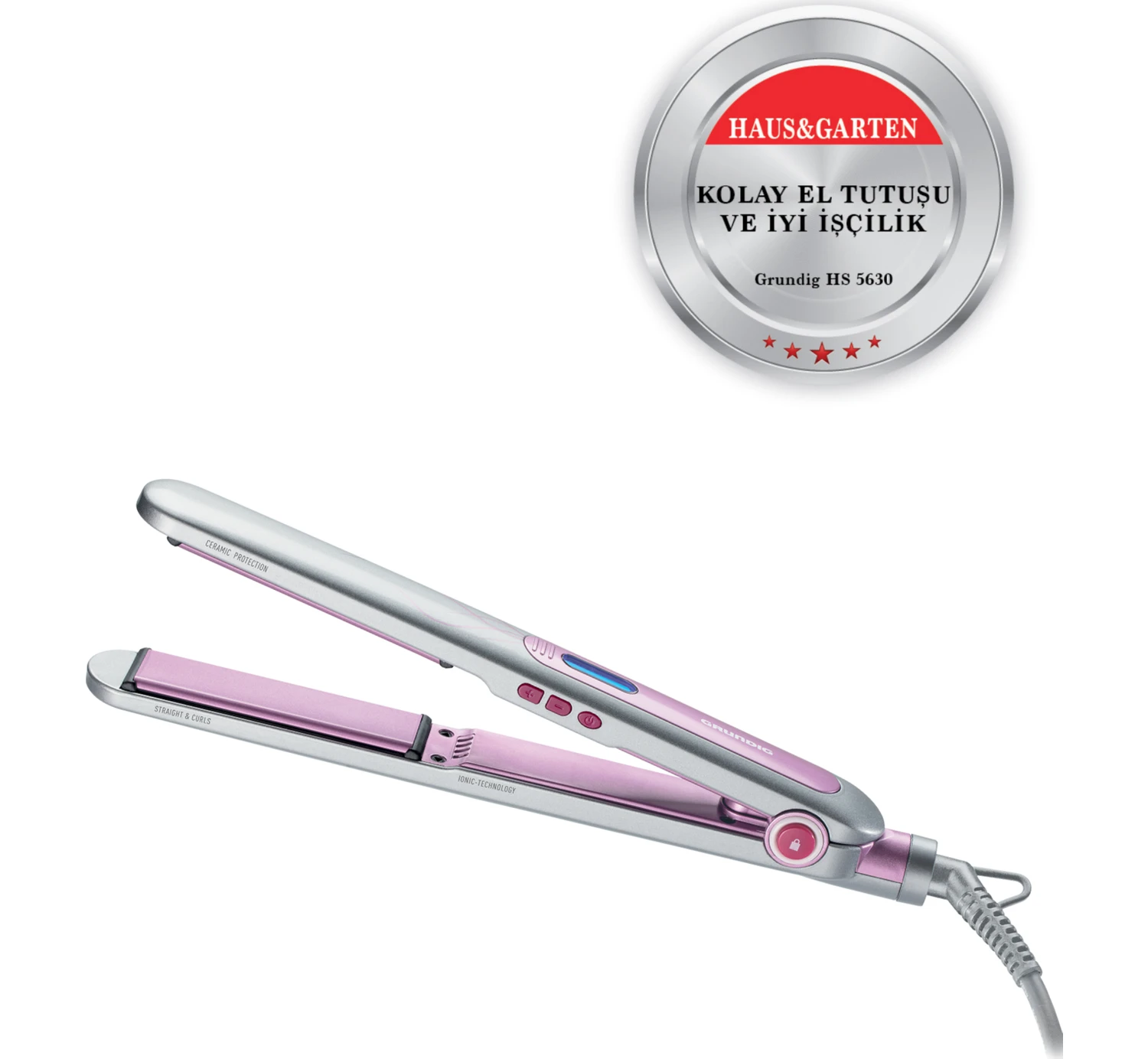 Resim GRUNDIG HS 5630 Saç Düzleştirici 