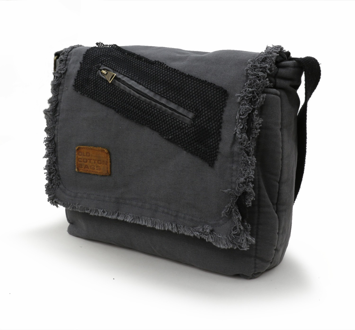 Old Cotton Cargo 7136 Küçük Omuz Çantası Kanvas Bag Okul Tablet Çantası