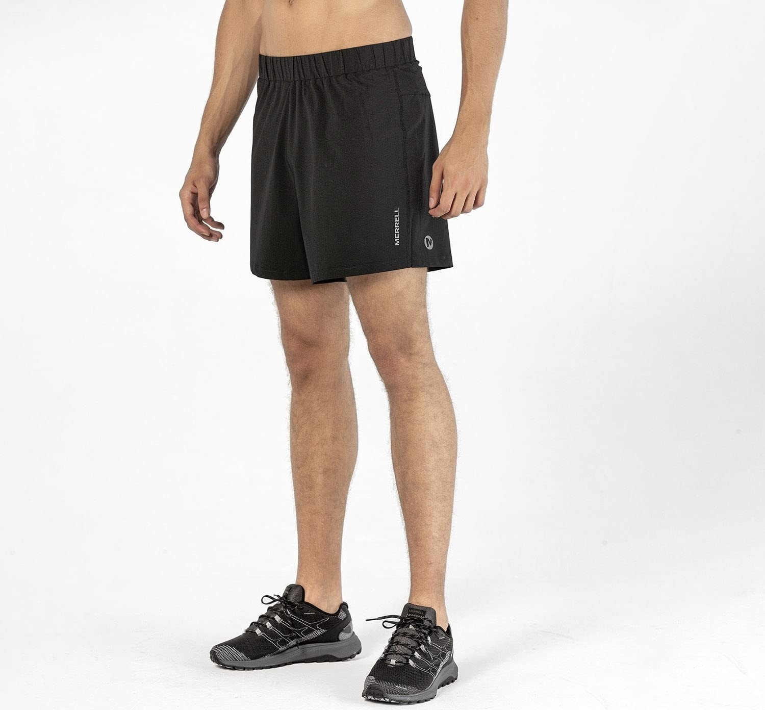 Die Grup Merrell Race Erkek Koşu Şortu, Black, Xx-Large görsel 2
