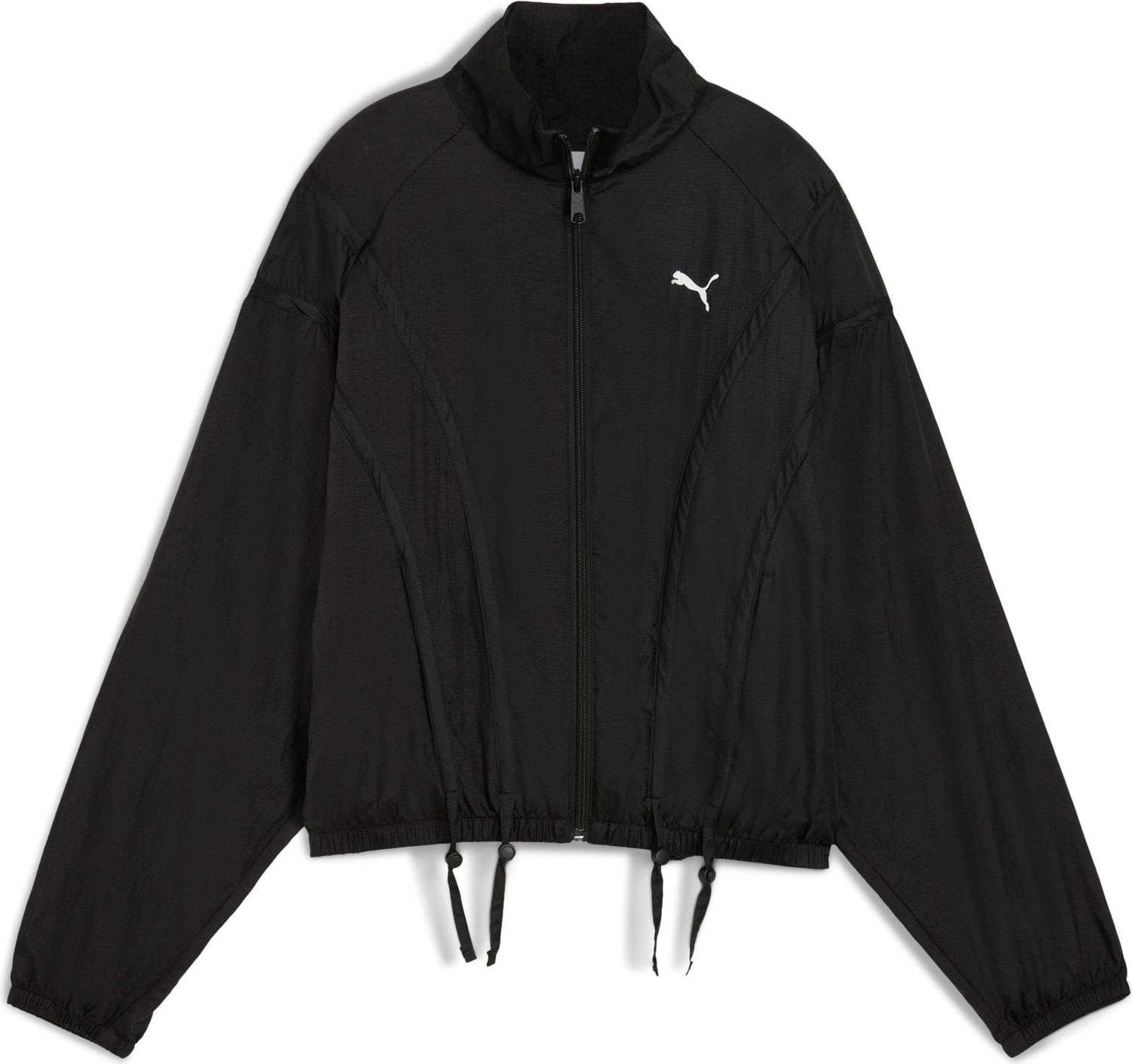 Puma Dare To Kadın Yetişkin Ceket A-Form Fit Dokuma Siyah Spor Stil Cepli