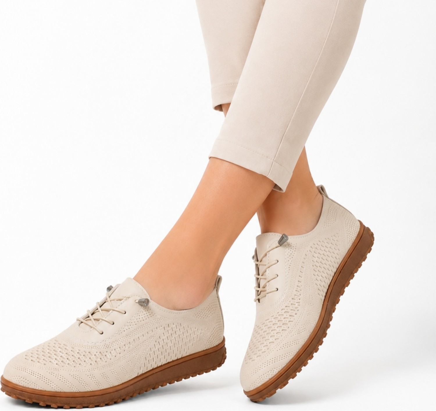 Tarzbu Casual Topuk Dikeni Için Ortapedik Tabanlı Loafer Makosen Kadın Günlük Yumuşak Ayakkabı Tarzloaferyaz1