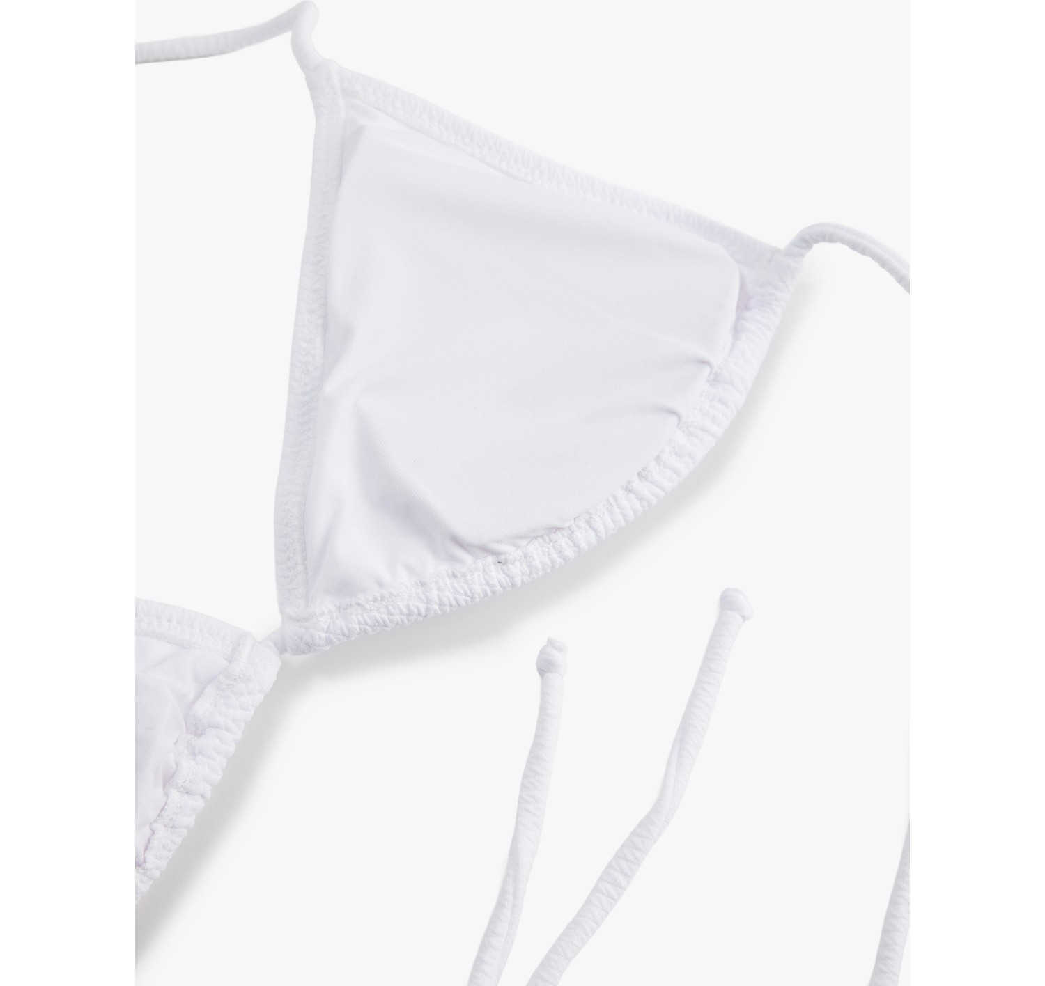 Koton Dokulu Üçgen Bikini Üstü görsel 8