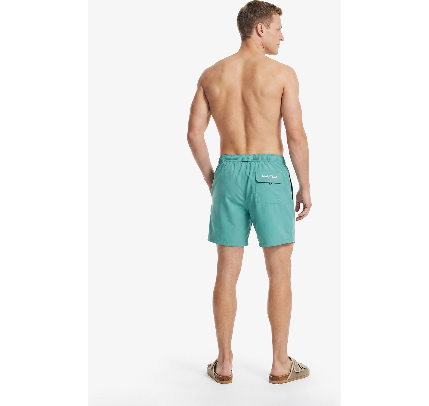 Nautica Erkek Mavi Regular Fit Deniz Şortu T65001T.4SW görsel 5