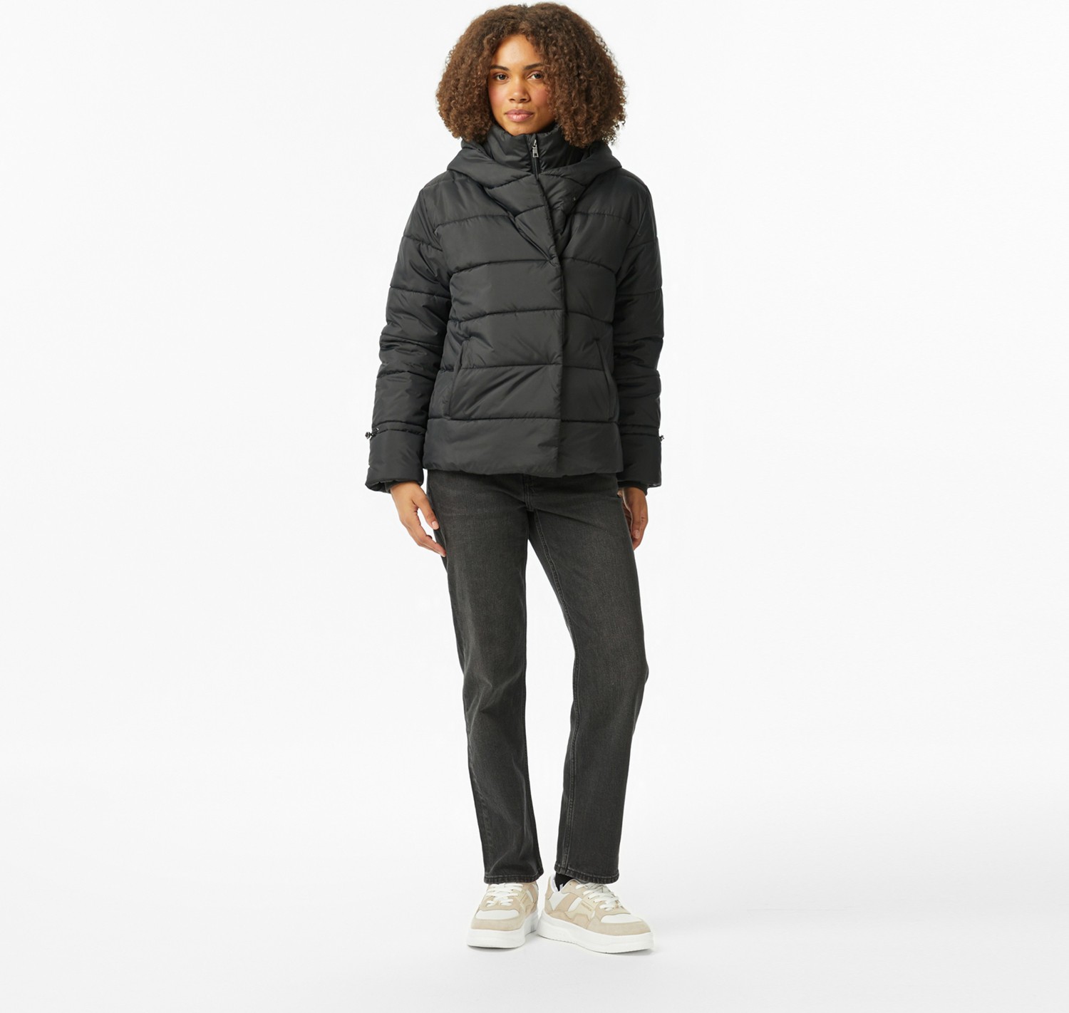 Nautica Kadın Siyah Regular Fit Mont.0tb görsel 3