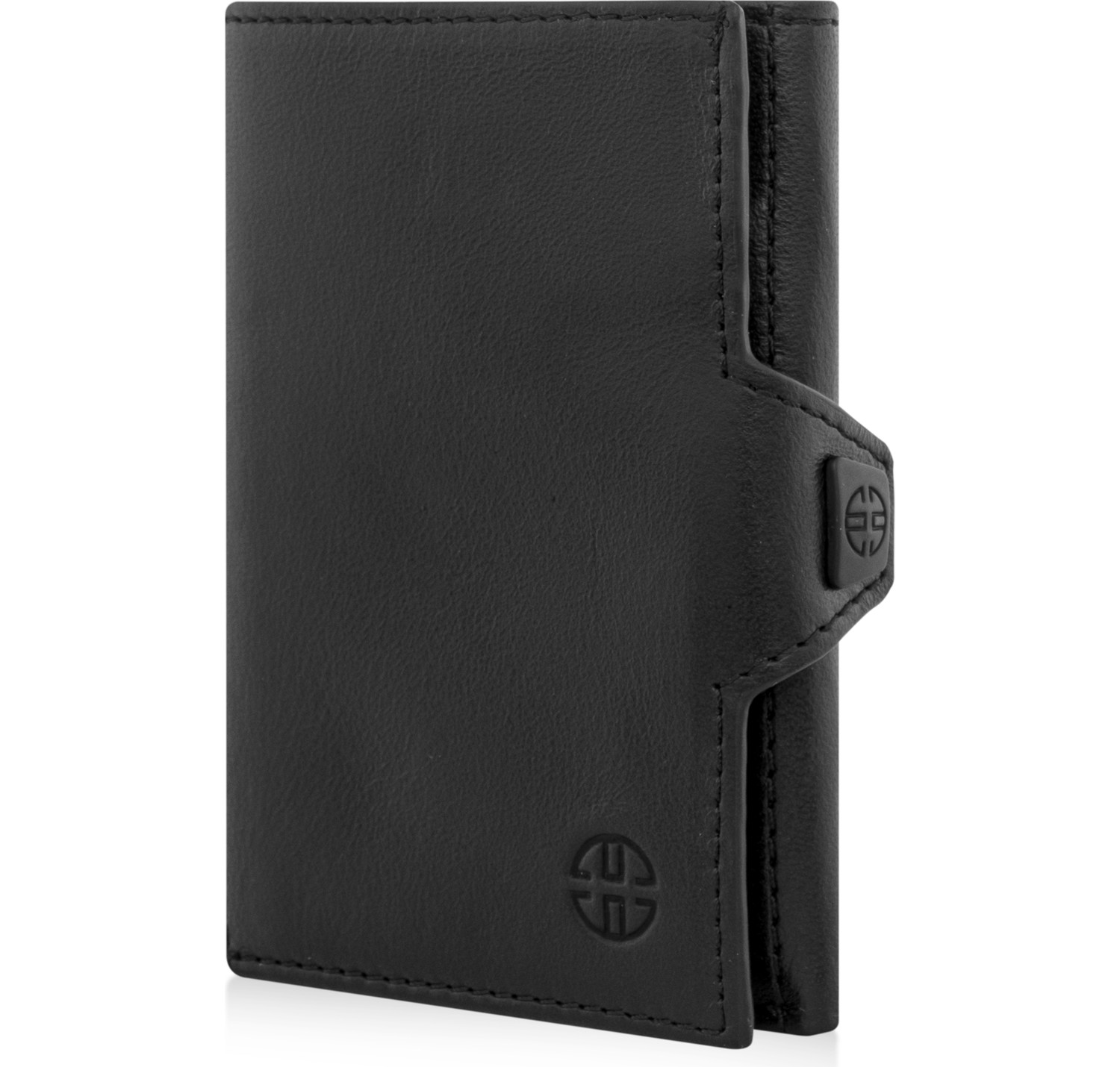 Trusador Toscana Carbon Kartlık Deri Cüzdan Unisex Rfid Korumalı Erkek Kadın Mini Hediye görsel 2
