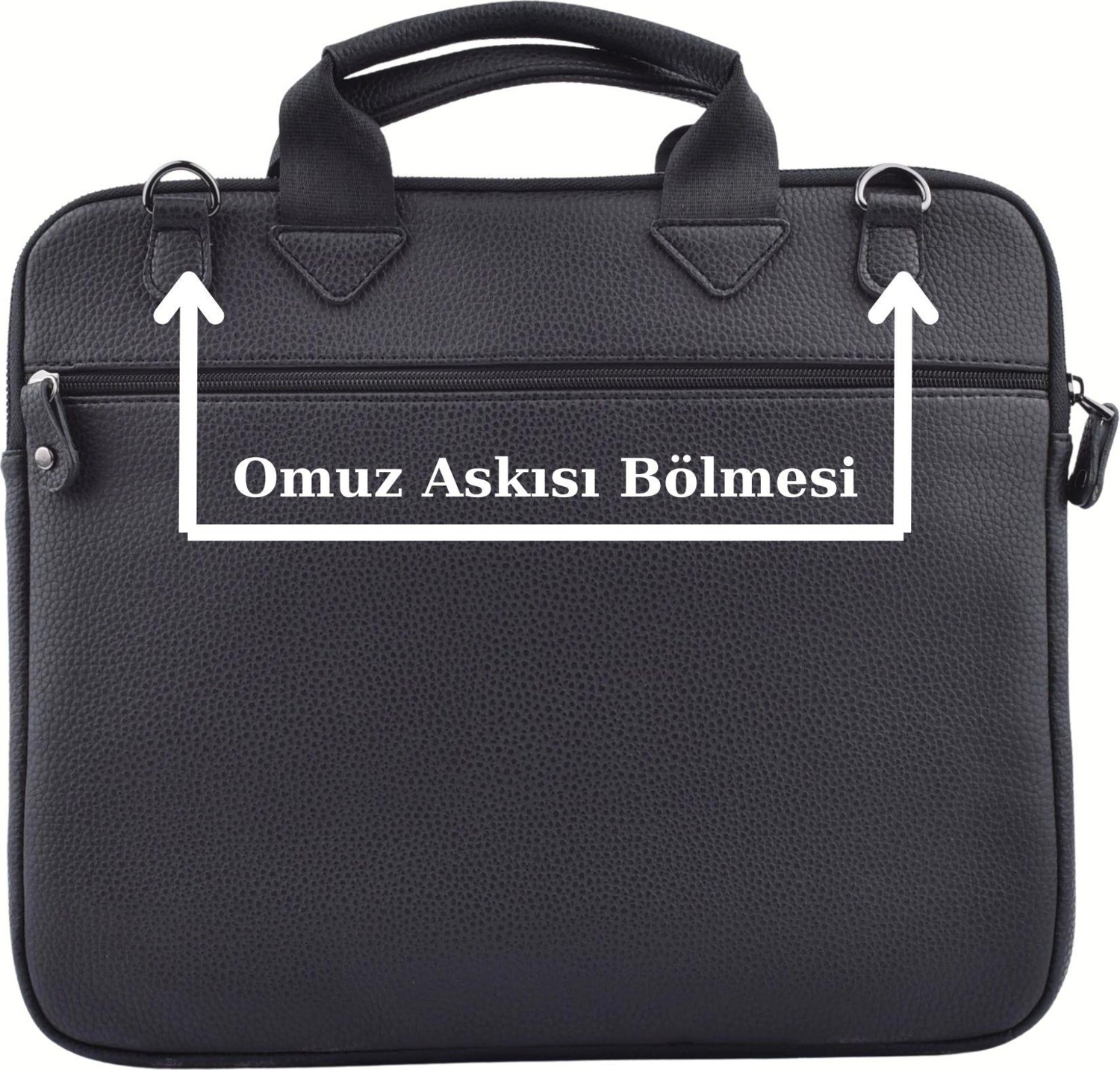 Başkent Çanta Laptop Çantası 13.3 İnç Evrak Çanta | Günlük & Ofis Kullanımına Uygun Notebook Çantası 8683255013364 görsel 4