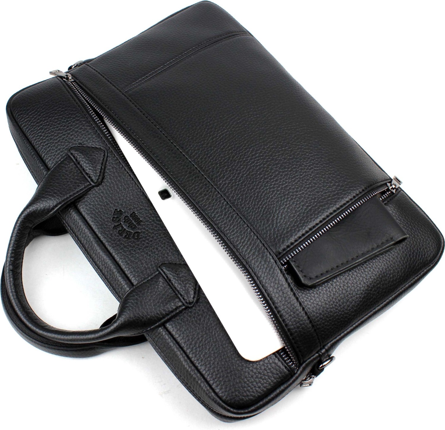 Derise Club Unisex Siyah 14 Inç Evrak ve Laptop Çantası görsel 8