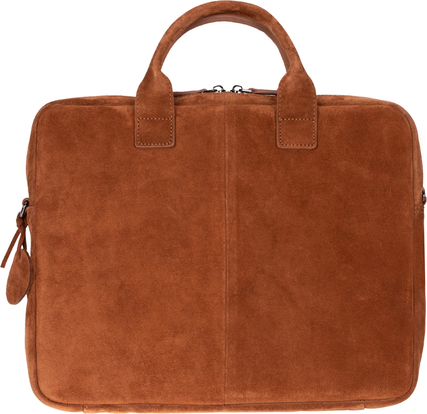 BloominBag Camel Still Hakiki Süet Deri 13-14 Inç Macbook/laptop Çantası görsel 6