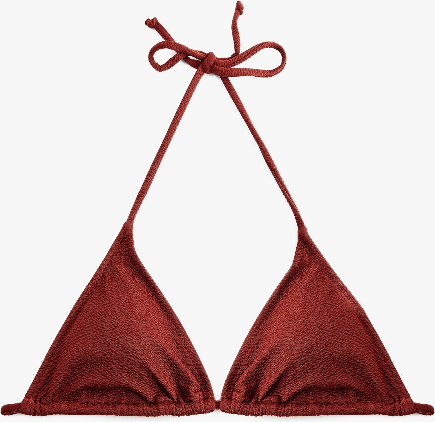 Koton Dokulu Üçgen Bikini Üstü