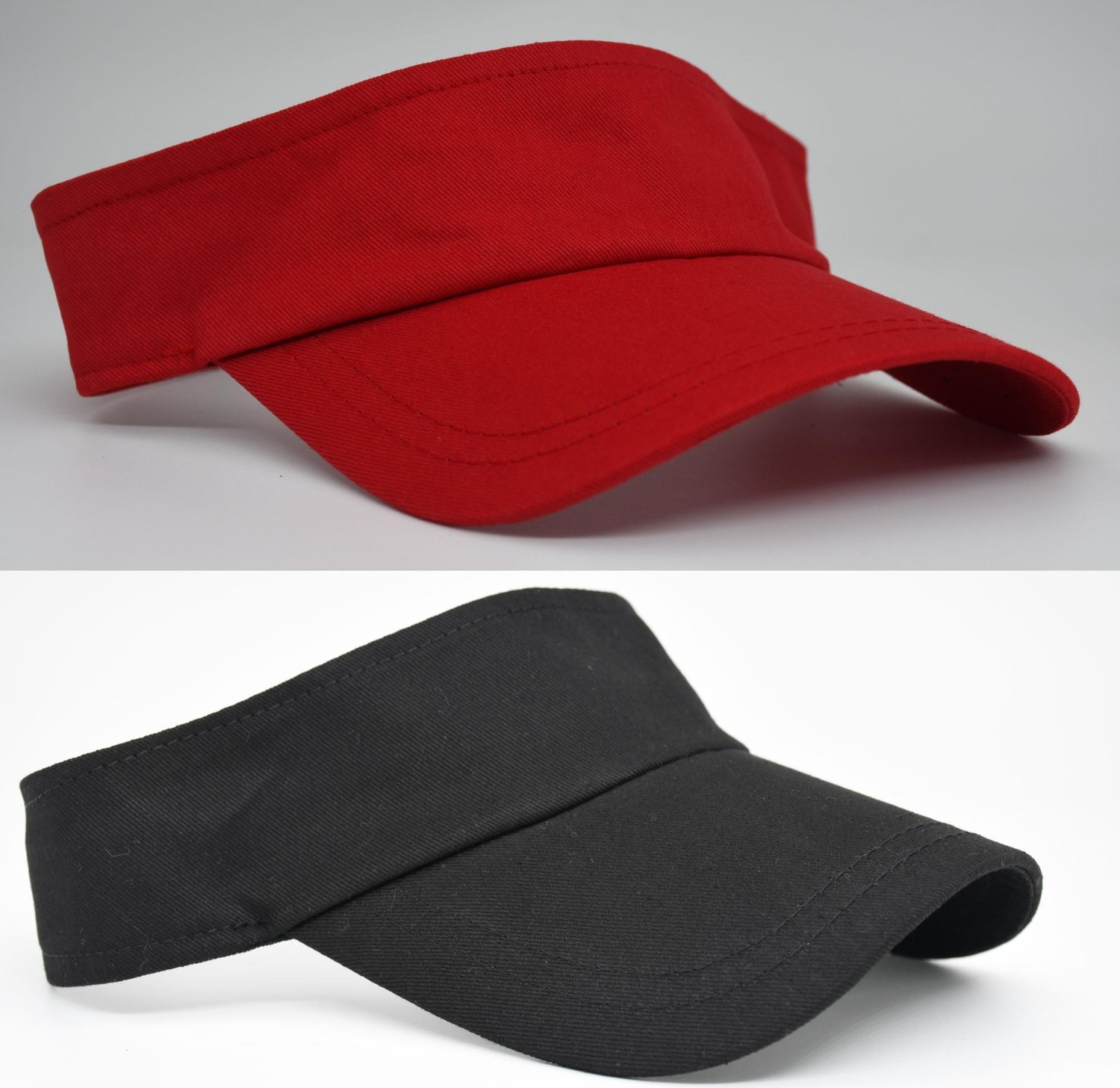 Şapkadan Uv Koruyuculu Unisex Siperlikli Tenisci Şapka 2'li Set görsel 5