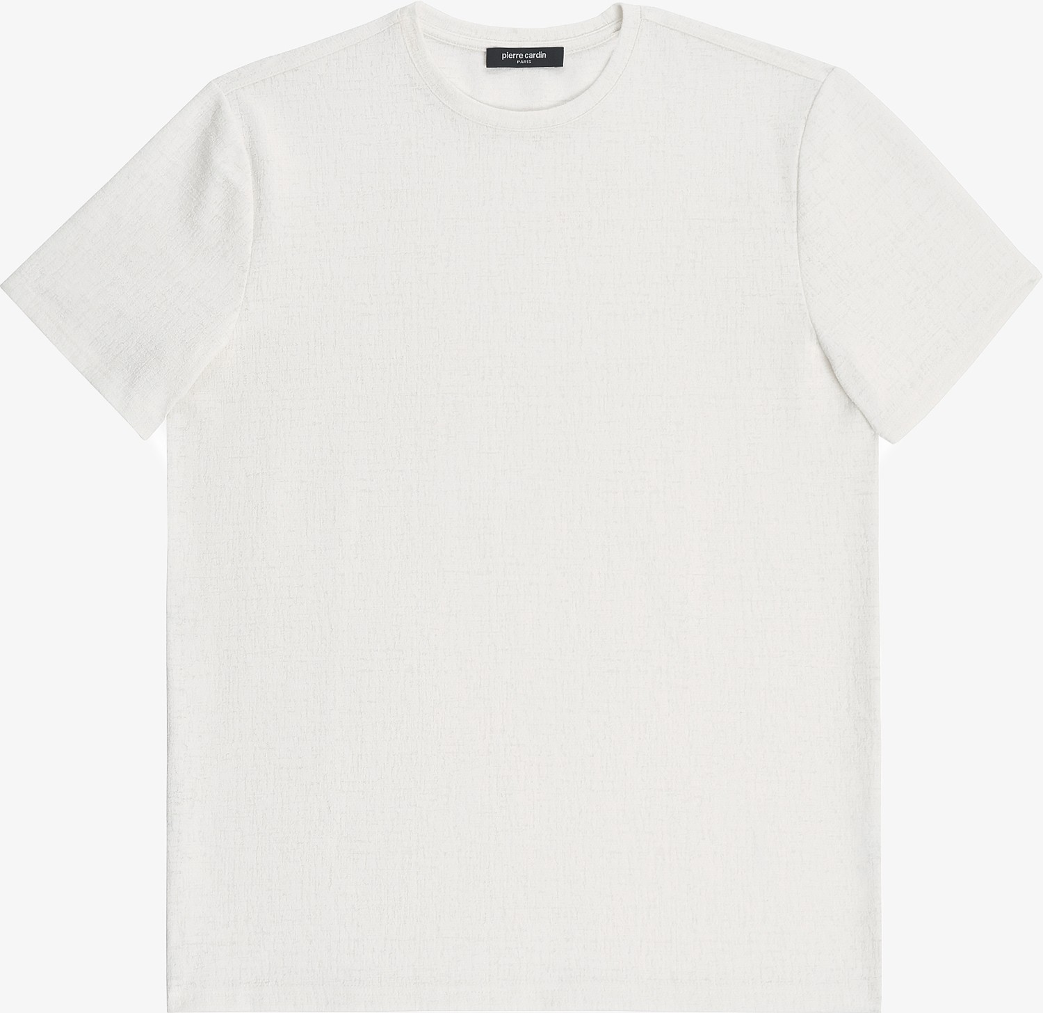 Pierre Cardin Erkek Ekru Regular Fit Tişört 50327857-VR019 görsel 6