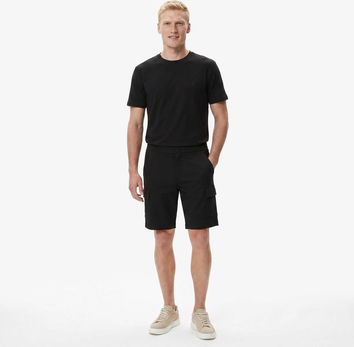 Nautica Erkek Mavi Regular Fit Kargo Şort K65068T.4AX görsel 4