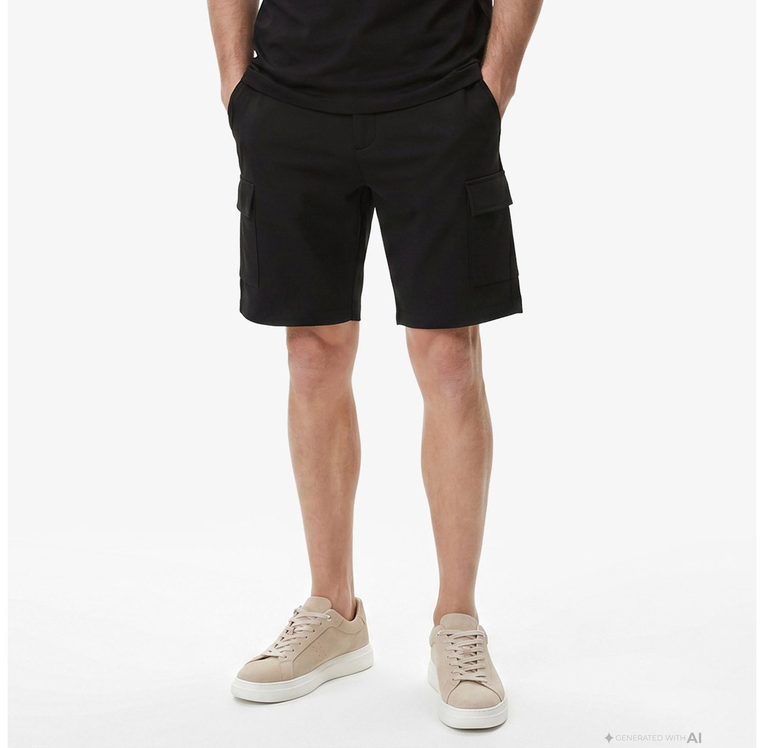 Nautica Erkek Mavi Regular Fit Kargo Şort K65068T.4AX görsel 3