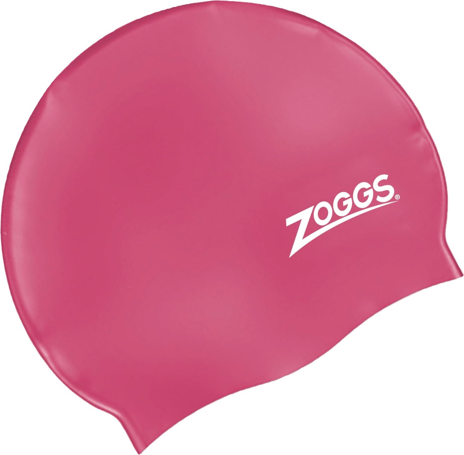 Aesco Zoggs Yetişkin Bone Swim Cap Silikon, One Size One Size Pembe