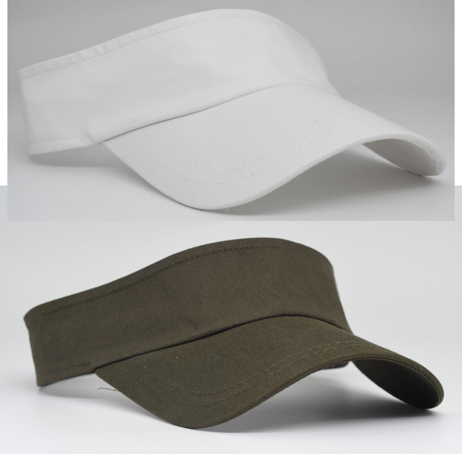 Şapkadan Uv Koruyuculu Unisex Siperlikli Tenisci Şapka 2'li Set