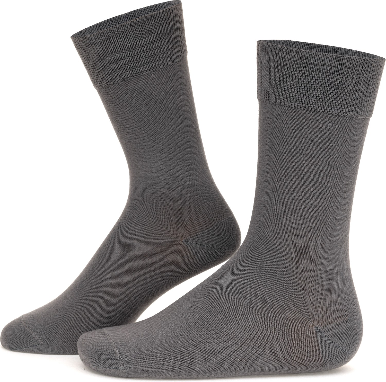 Pierre Cardin Erkek Erkek Bambu Karışımlı 2'li Paket Gri Soket Basic Çorap 50308478-100 görsel 3