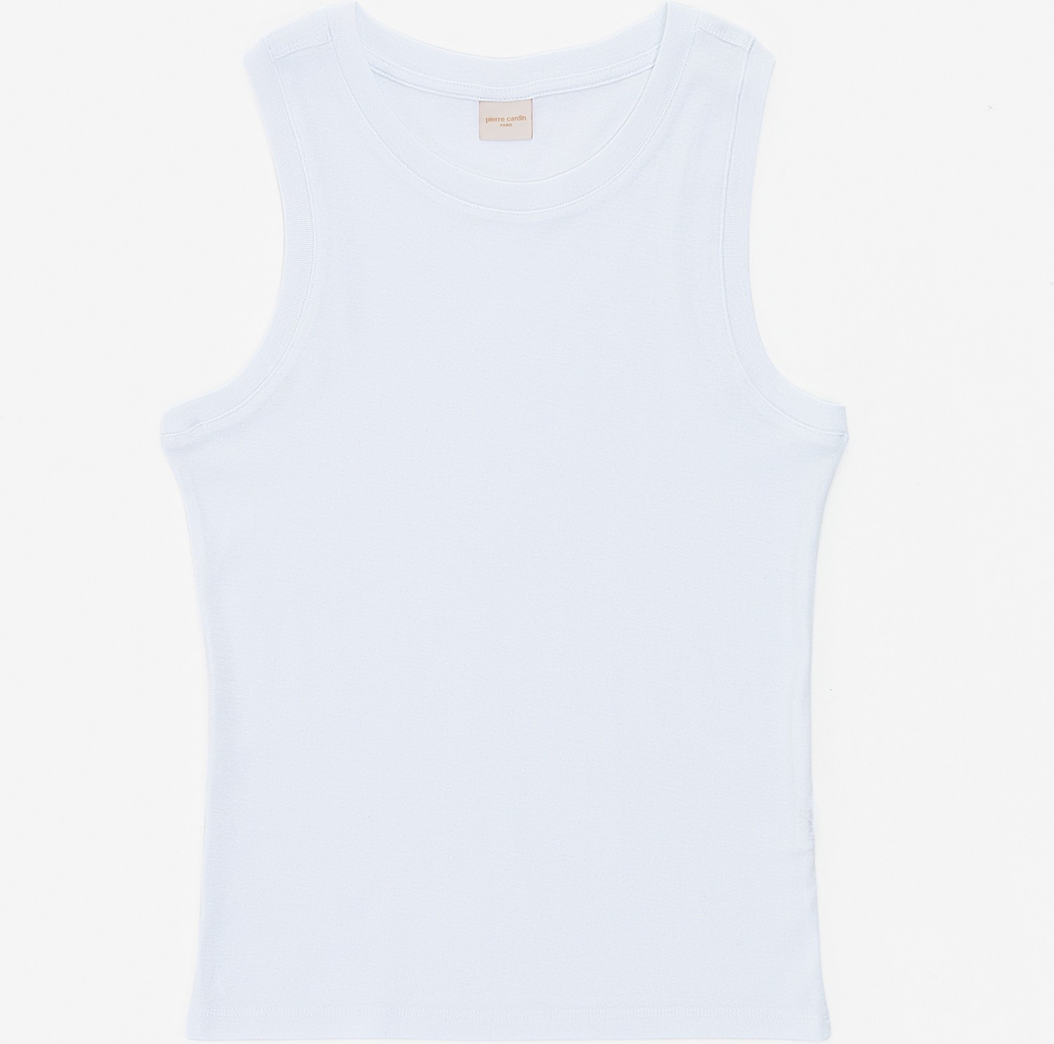 Pierre Cardin Kadın Beyaz Ex. Slim Fit Örme Bluz 50325446-VR013 görsel 6