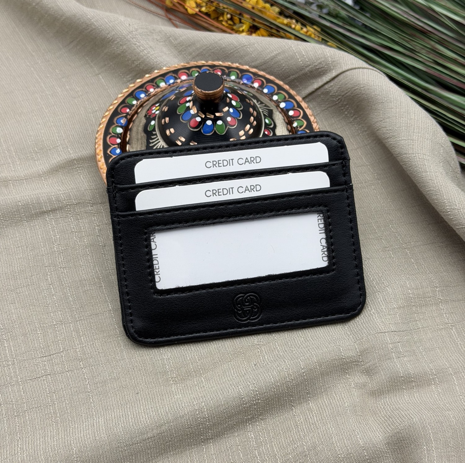 womancraft Sonya Kartlık %100 Suni Deri Minimalist Stil Gündelik Kullanım İçin 10 x 8 cm