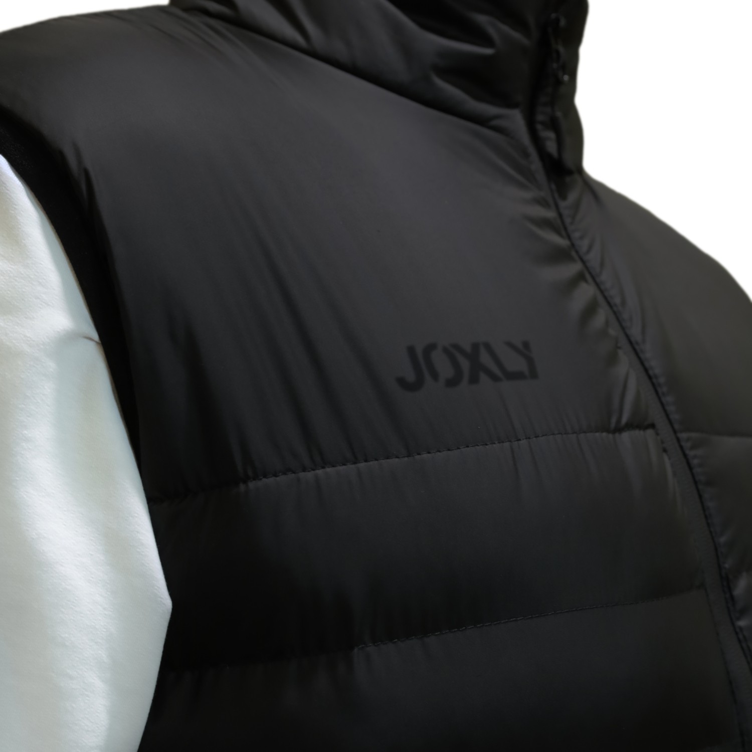 Joxly Siyah Dik Yaka Şişme Spor Yelek görsel 3