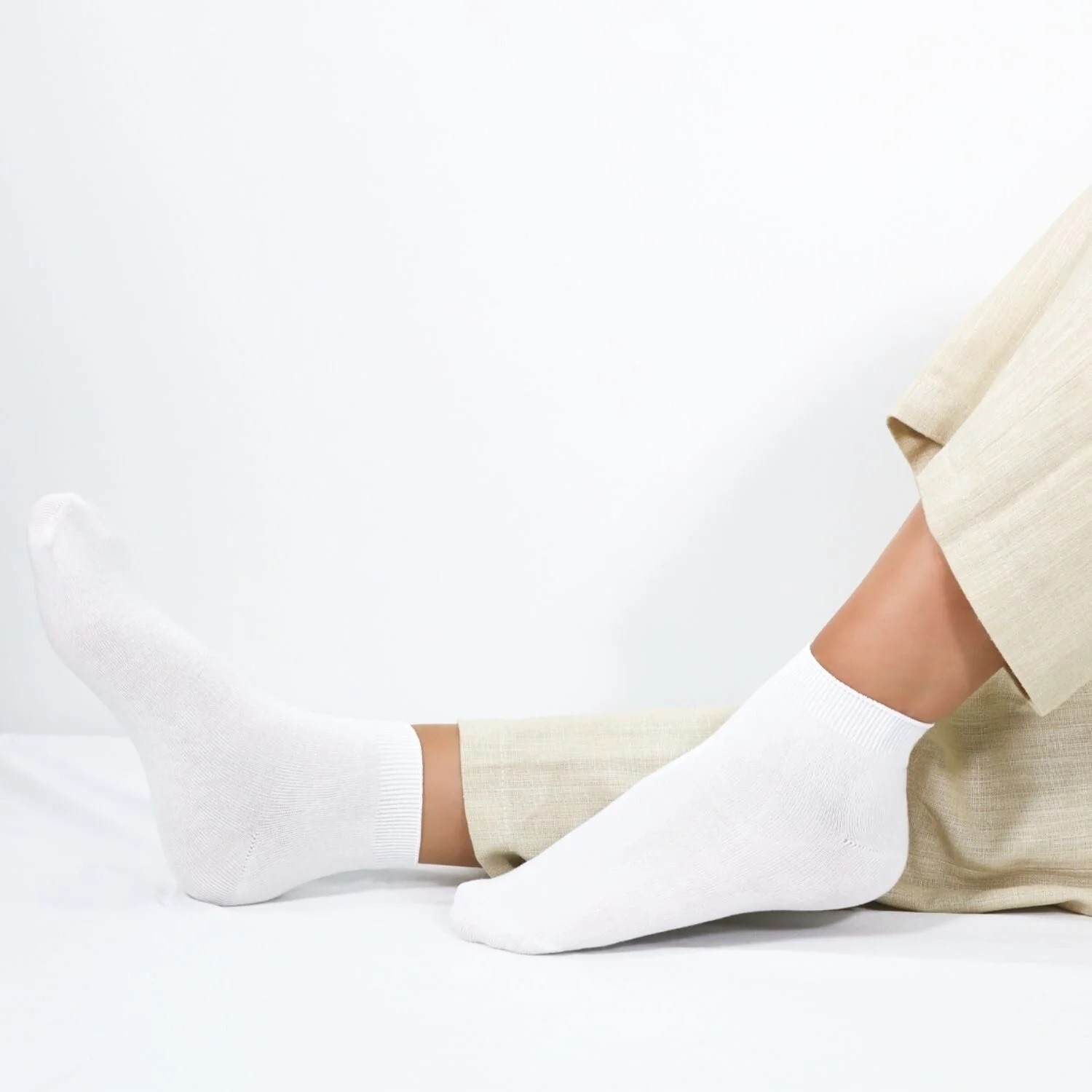 Kral Socks Kadın Kaliteli Bambu Patik Çorap (5 Adet) Dikişsiz Görünmez Parfümlü Kısa Model Çorap görsel 5