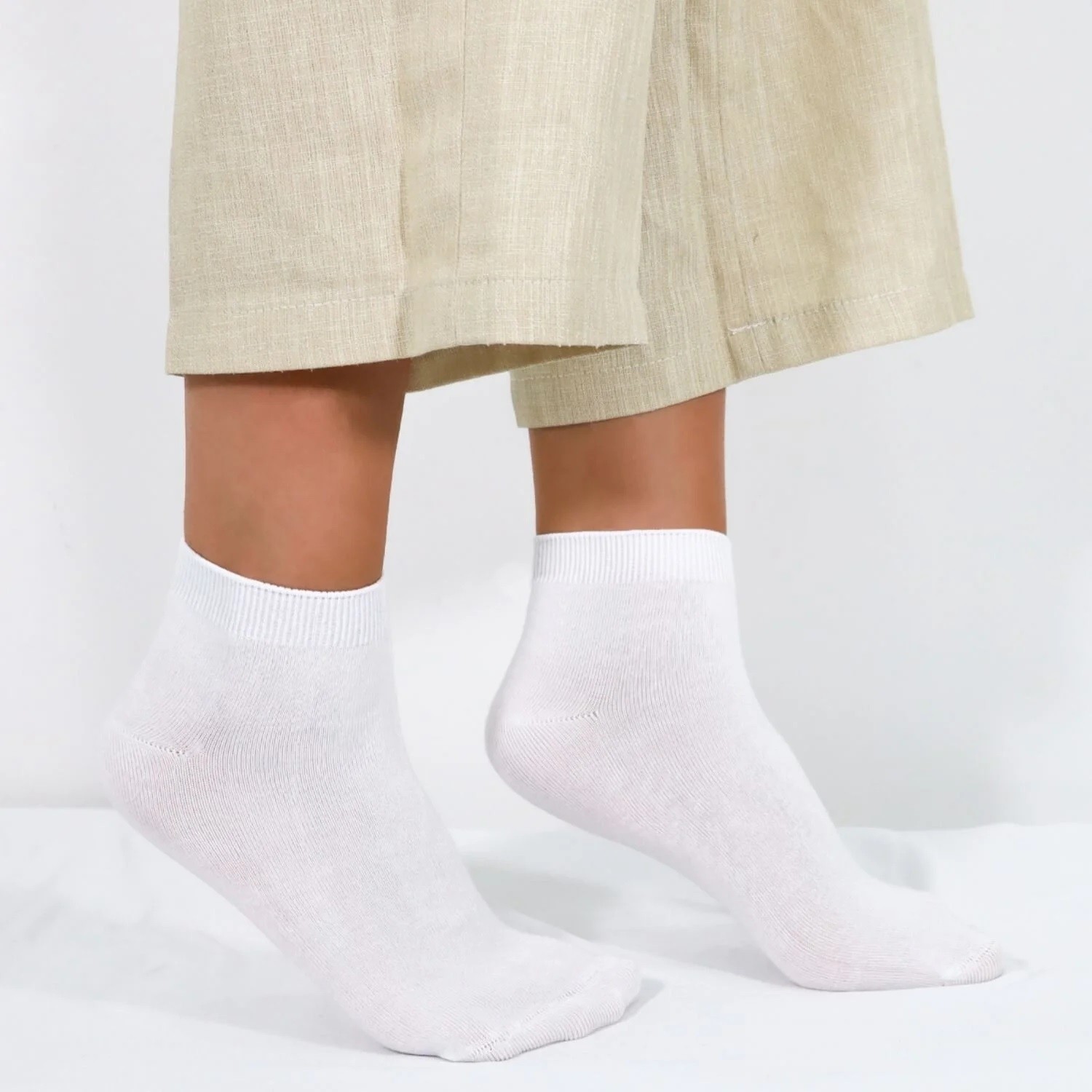 Kral Socks Kadın Kaliteli Bambu Patik Çorap (5 Adet) Dikişsiz Görünmez Parfümlü Kısa Model Çorap görsel 3
