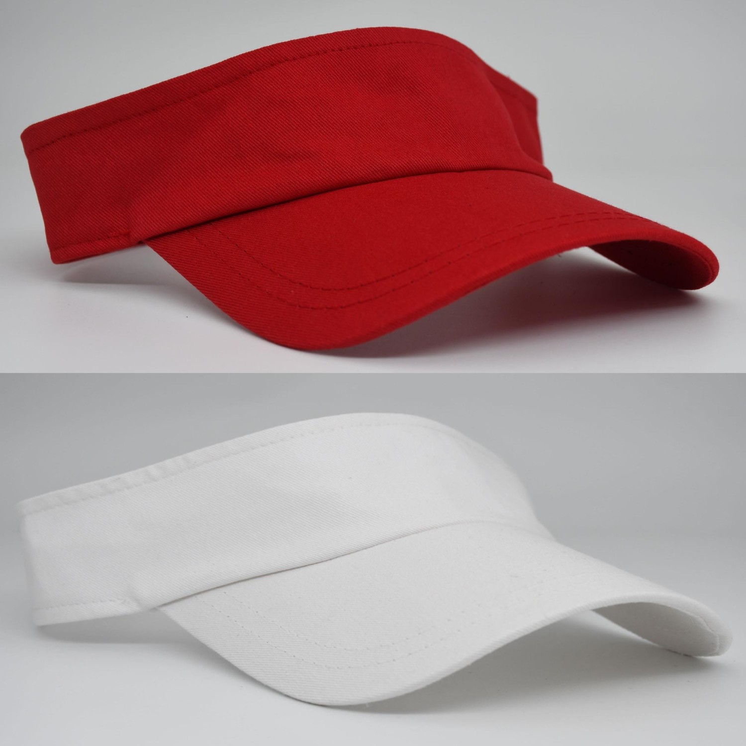 Şapkadan Uv Koruyuculu Unisex Siperlikli Tenisci Şapka 2'li Set görsel 2