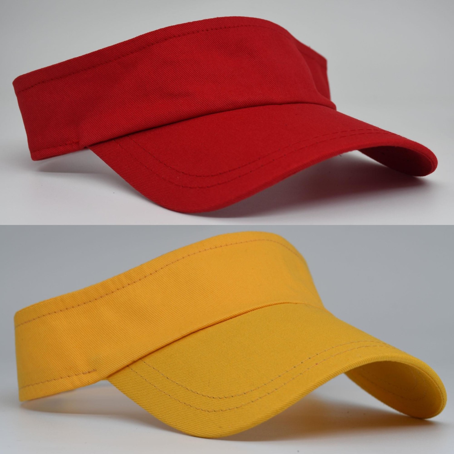 Şapkadan Uv Koruyuculu Unisex Siperlikli Tenisci Şapka 2'li Set görsel 4