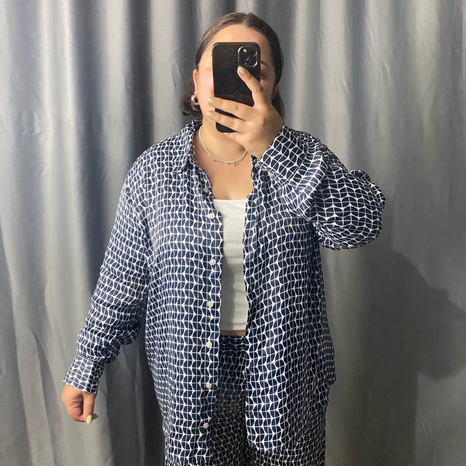 Loshe Collection Büyük Beden Gömlek Takım görsel 3