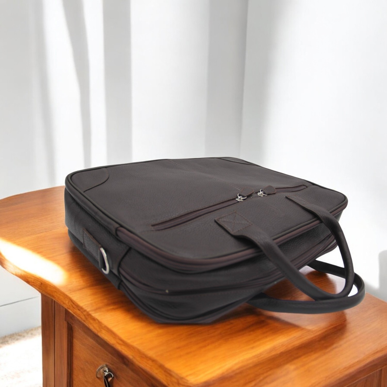 Alpe Deri Alpe Evrak Çantası, Laptop Çantası Iş Çantası Üst Kalite Çanta 30X41X11 cm