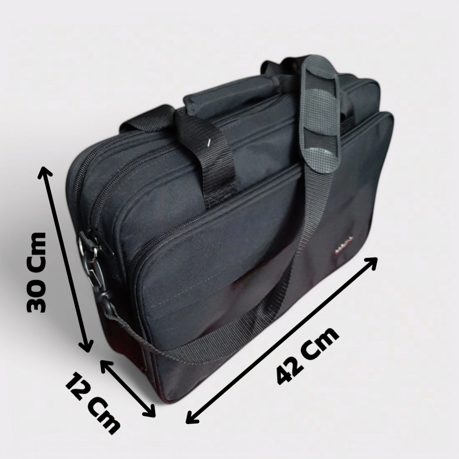 Escape 814 Siyah 13" Laptop Evrak Çantası GVN-0111 görsel 5