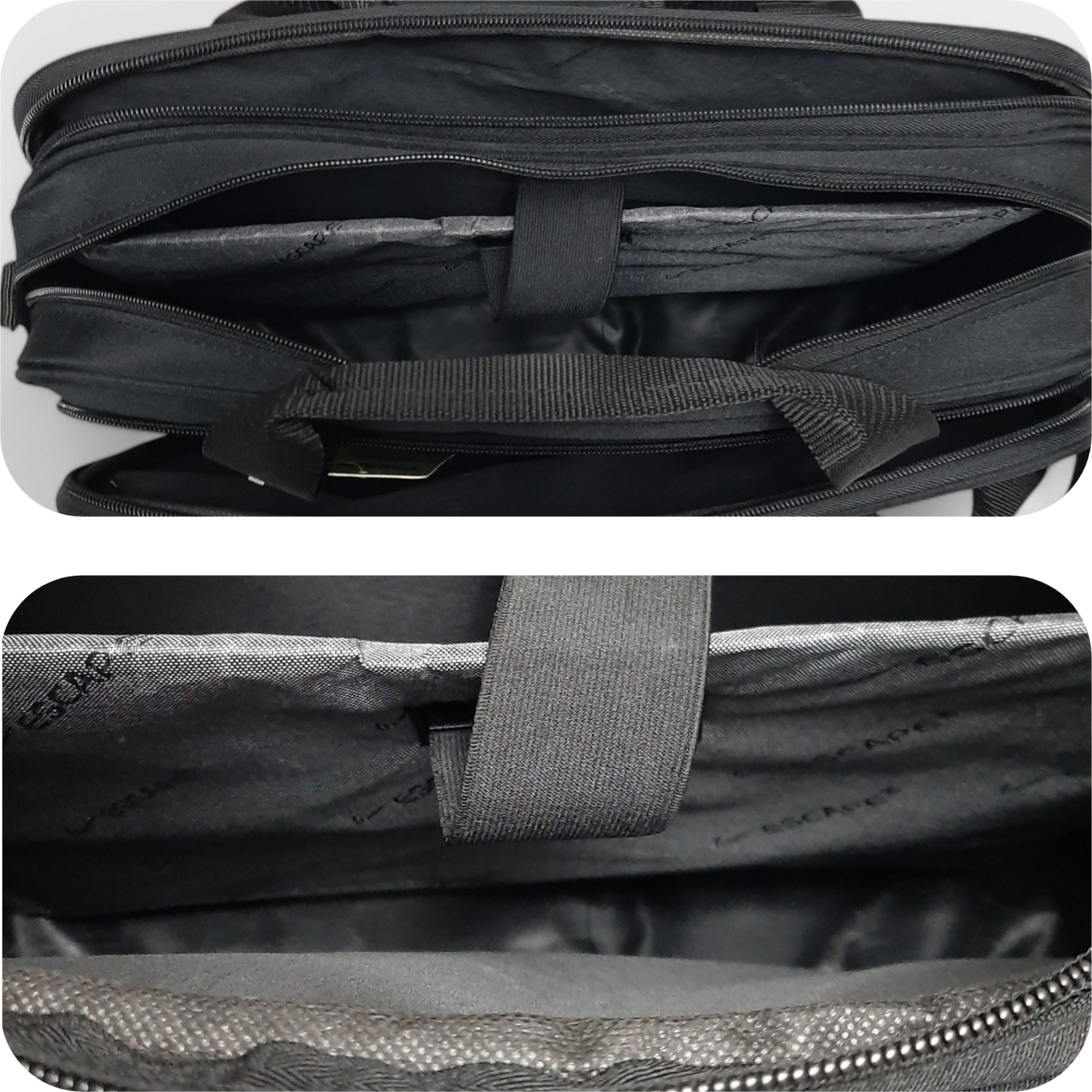 Escape 813 Siyah 15" Laptop Evrak Çantası GVN-0110 görsel 4