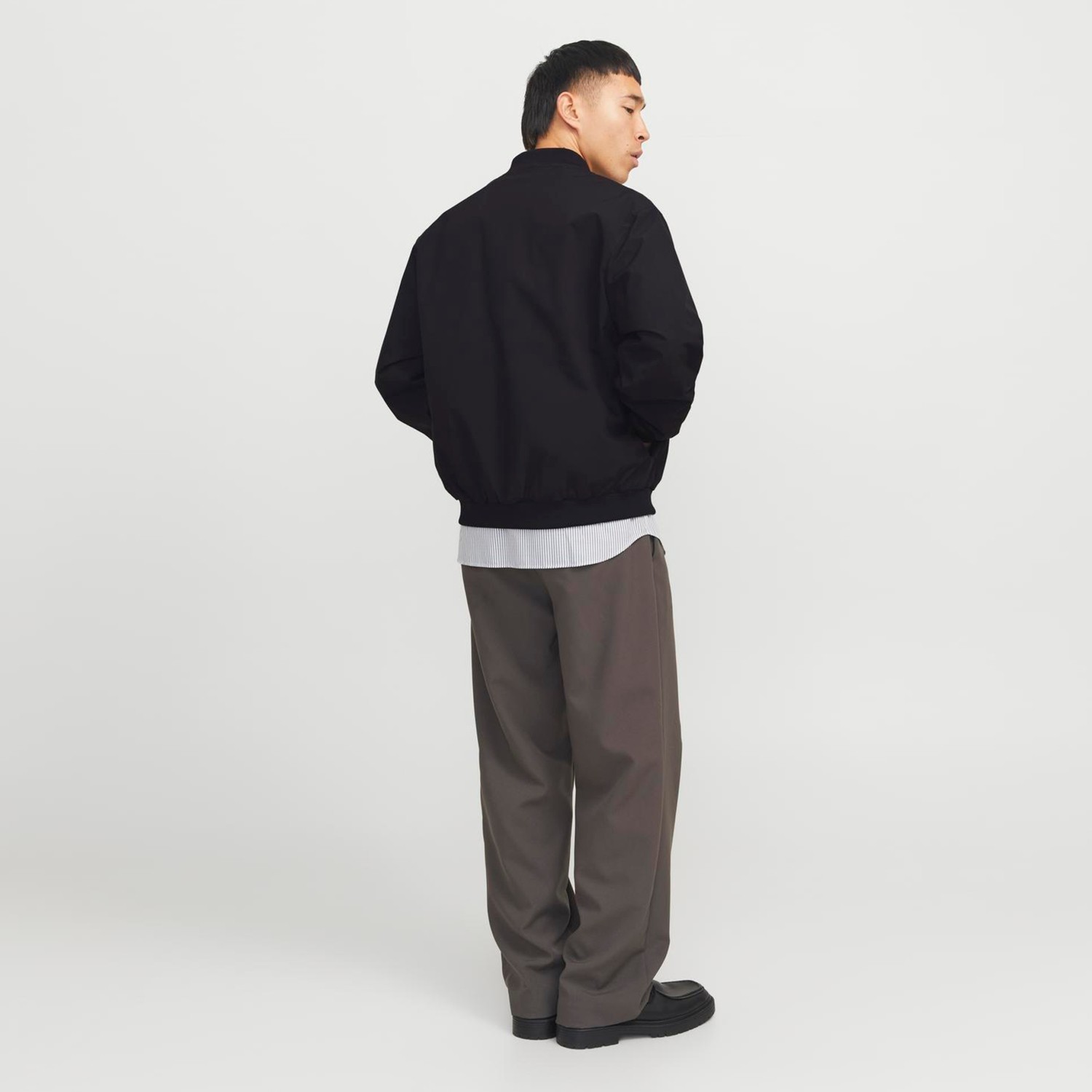 Jack & Jones JJECHARGE BOMBER JACKET N Siyah Erkek Ceket görsel 3