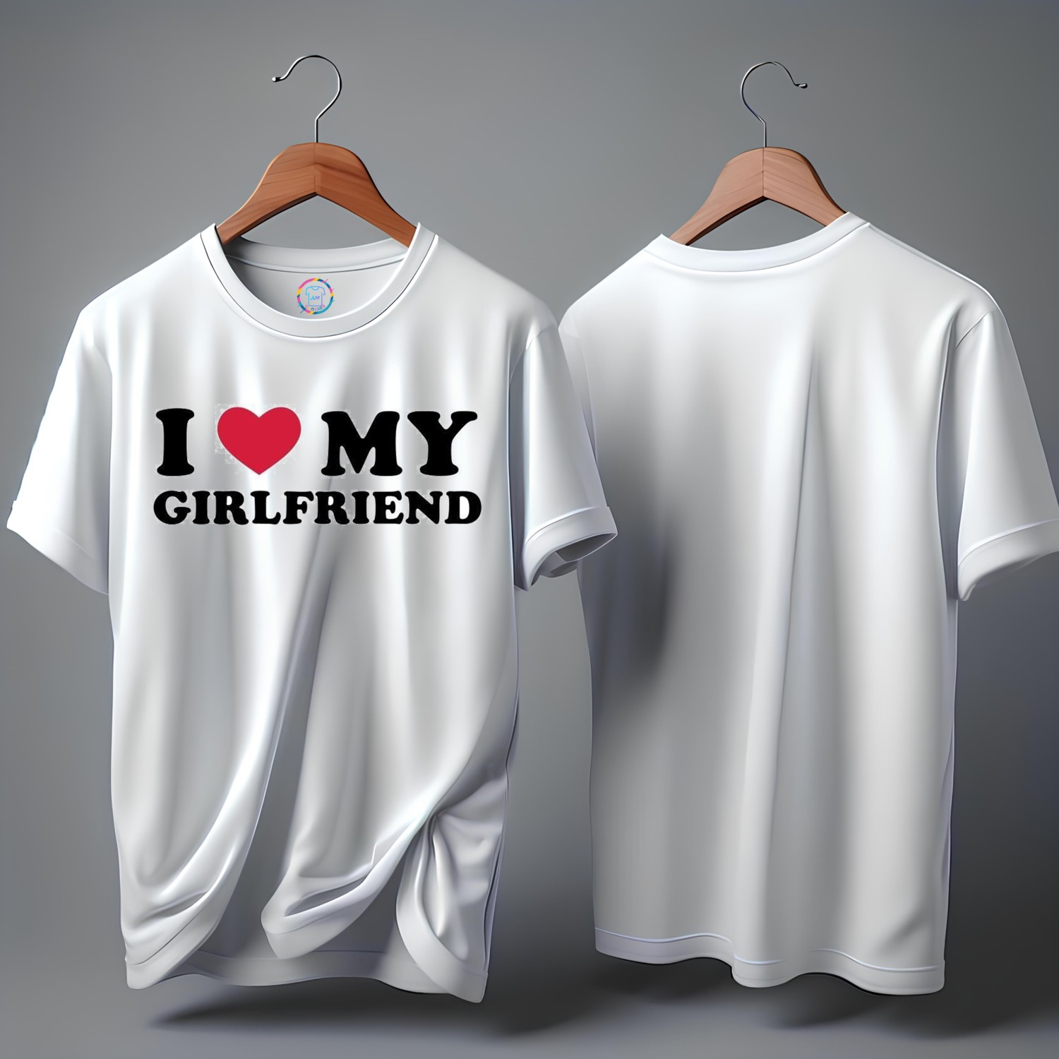 BBS Clothes Kız Arkadaşa Özel Baskılı %100 Pamuk Premıum T-Shırt