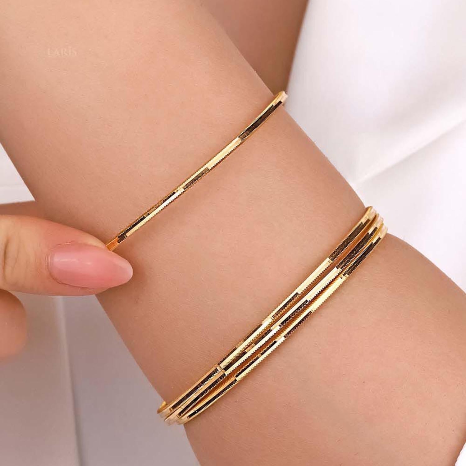 Gekas Kuyumculuk 22 Ayar Altın 10 Gram Ajda Bilezik