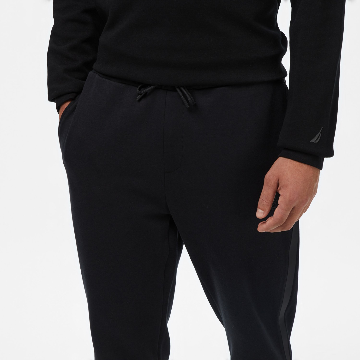 Nautica Erkek Siyah Classic Fit Eşofman Altı K57108T.0TB görsel 4