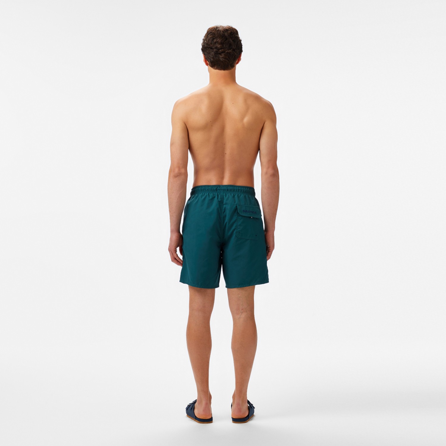 Nautica Erkek Mavi Regular Fit Deniz Şortu görsel 8