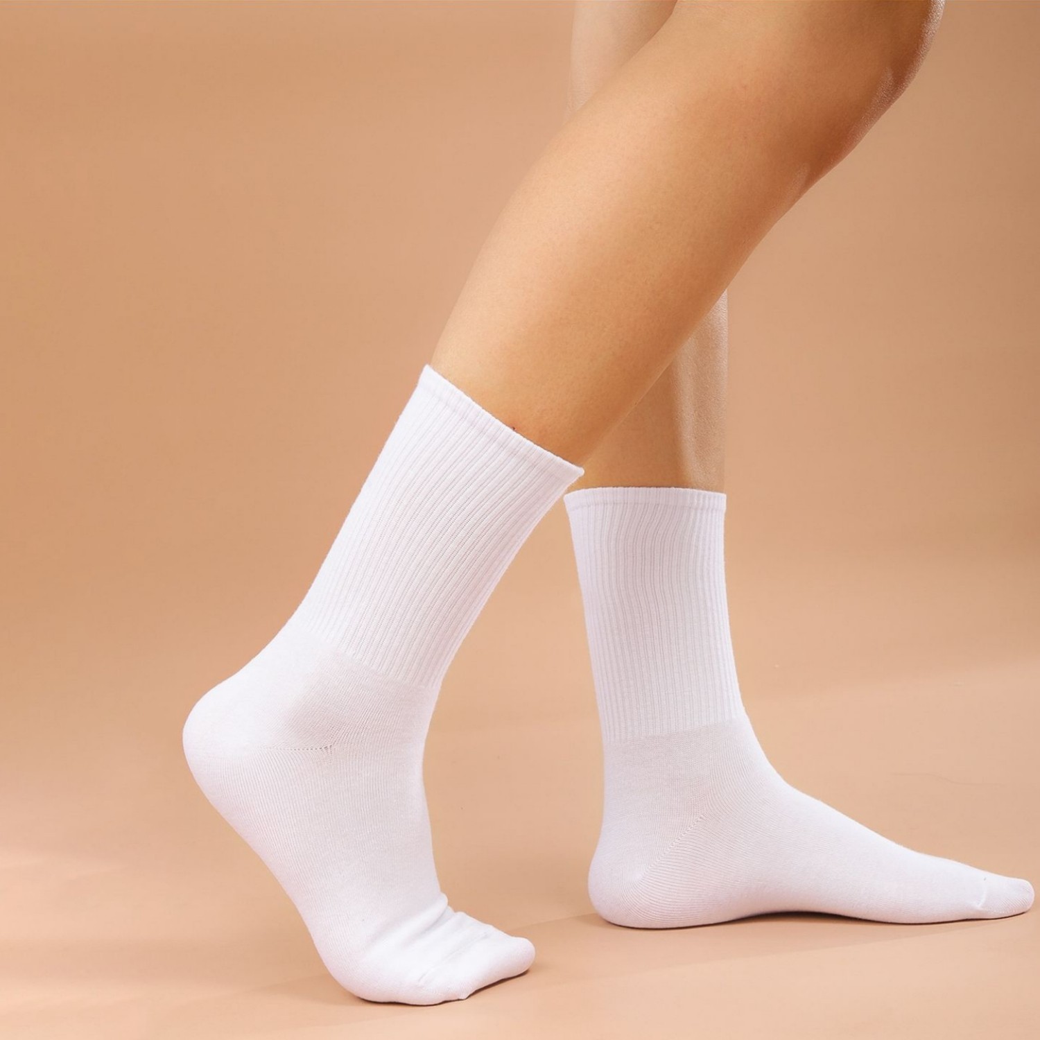 Kral Socks Unisex 12 Çift Pamuklu Tenis Spor Uzun Soket Boy Çorap görsel 3