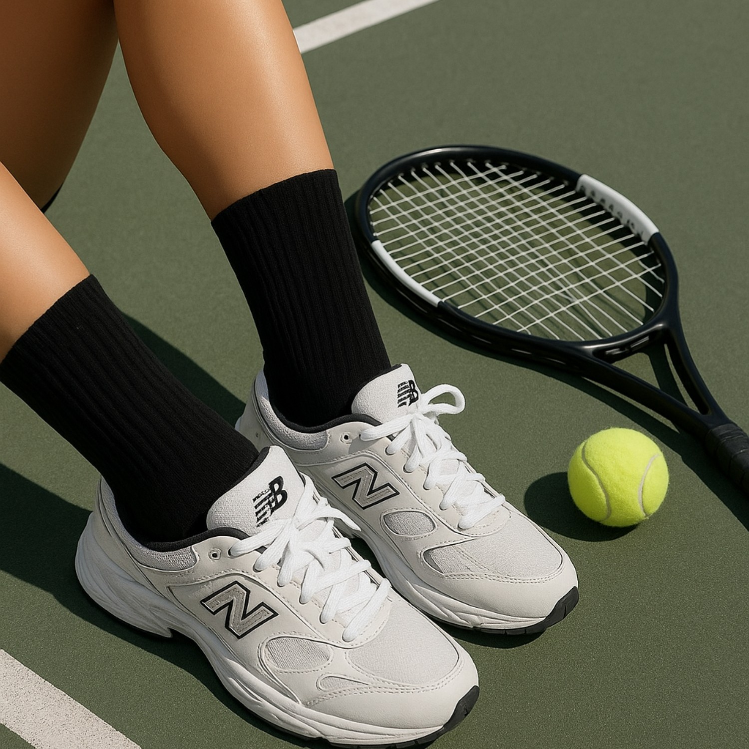 Kral Socks Unisex 12 Çift Pamuklu Tenis Spor Uzun Soket Boy Çorap görsel 6
