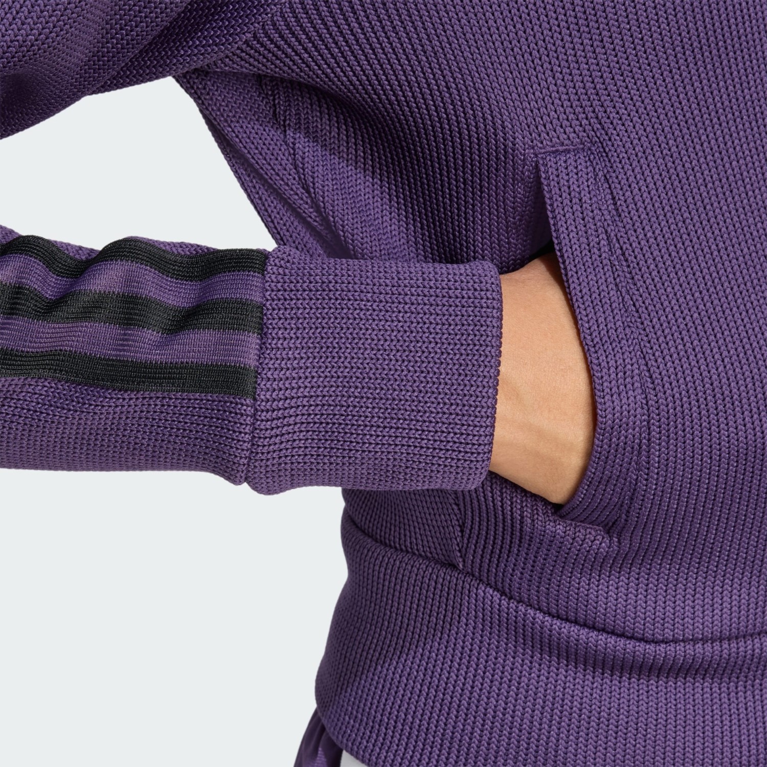 adidas Originals JY2615 Firebird Adicolor Knit Track Top görsel 4