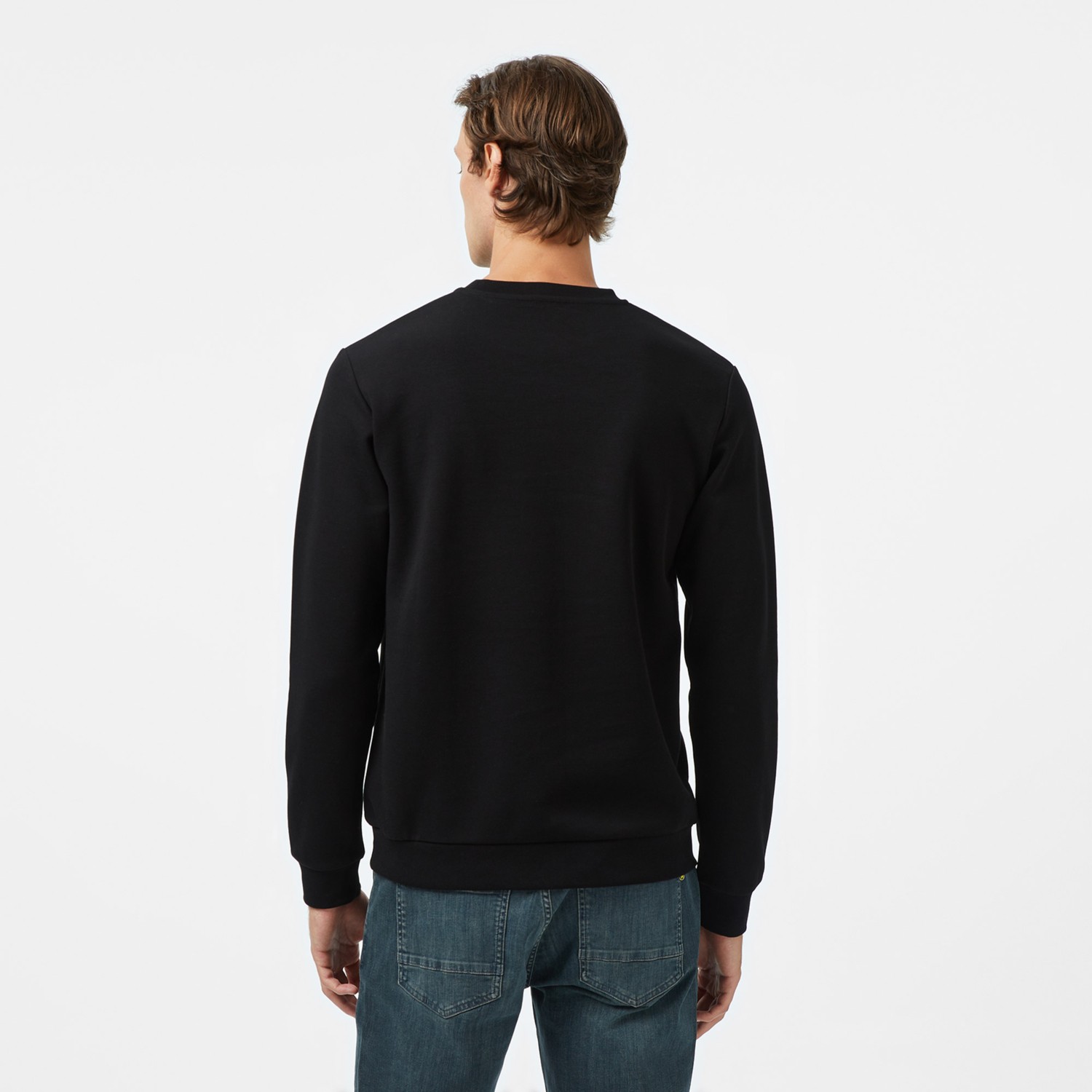 Nautica Erkek Gri Classic Fit Sweatshirt görsel 7