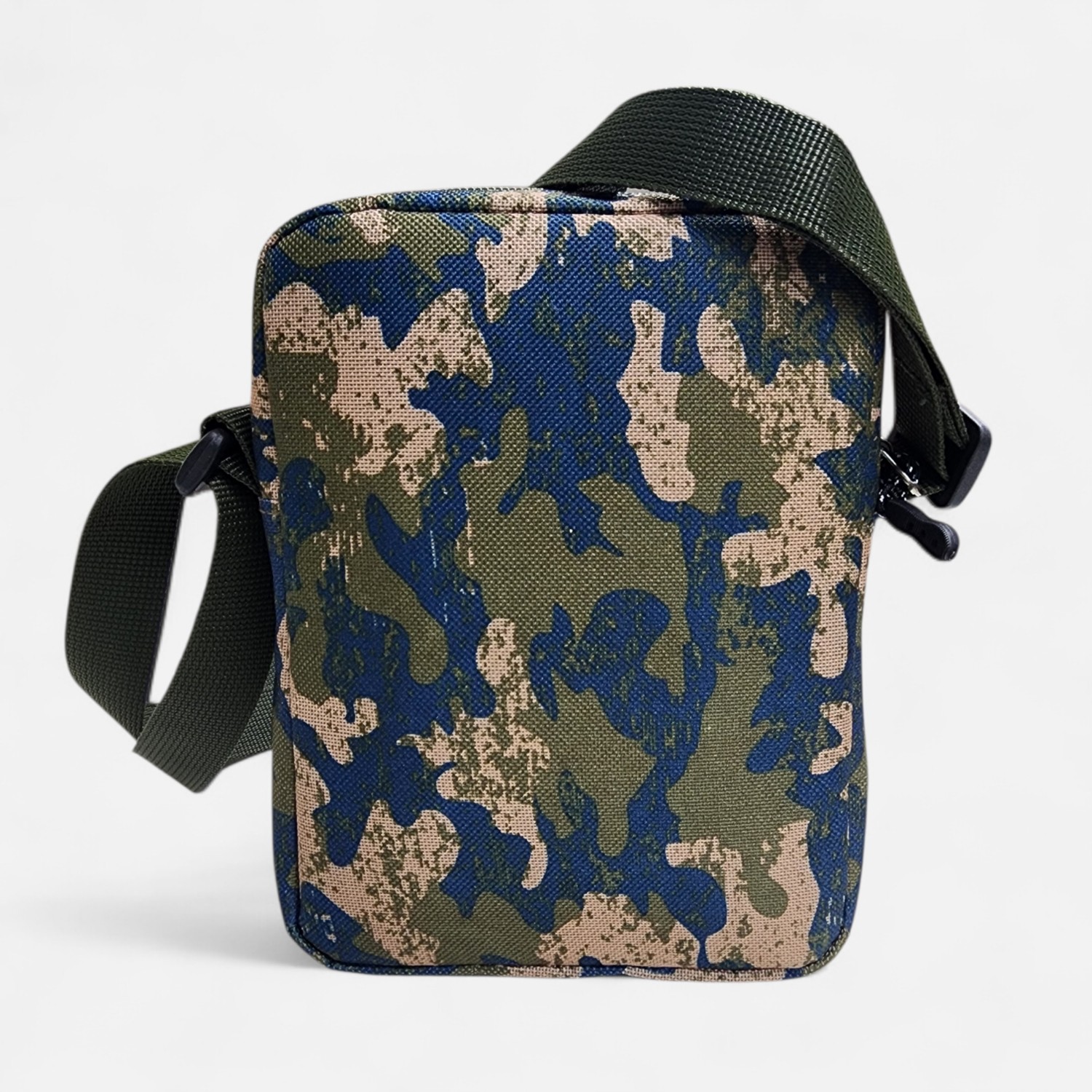 Vildget Kamuflaj File ve Slogan Detaylı Çapraz Çanta Crossbody Bag 18X14X5 görsel 6